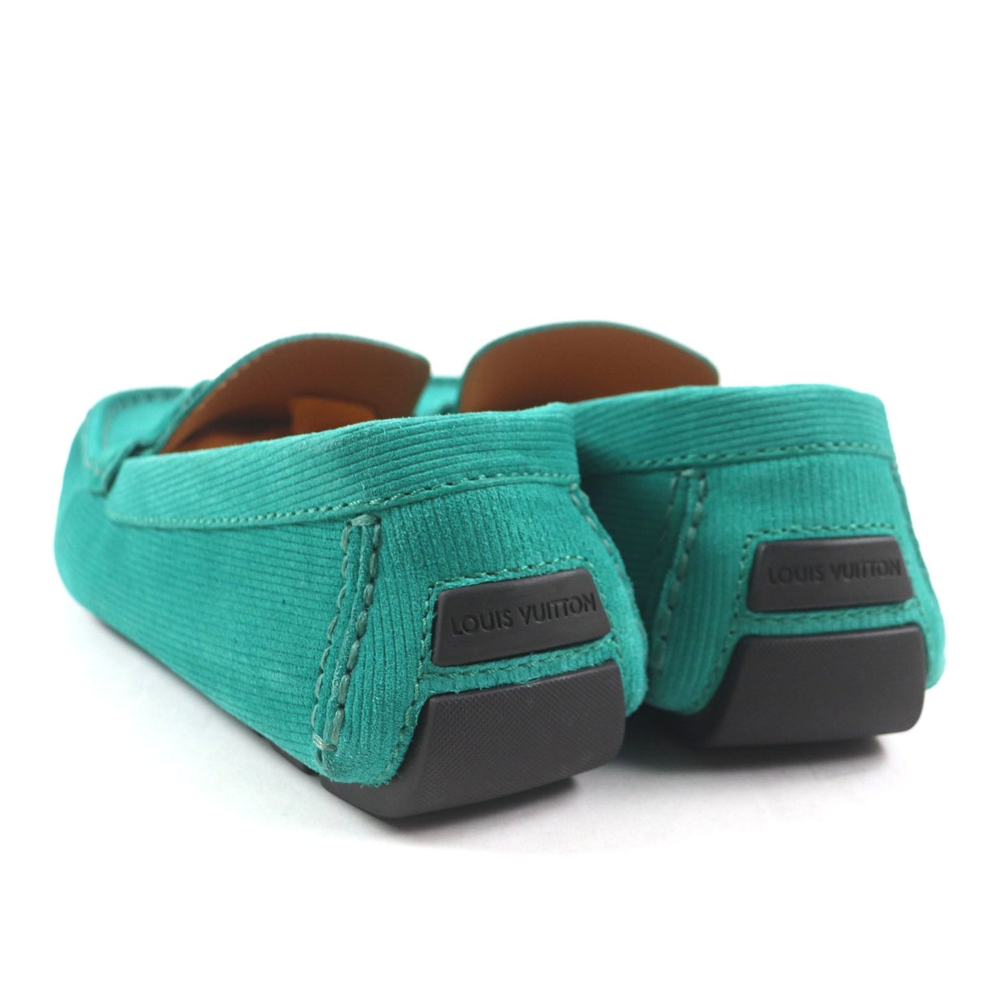 Louis Vuitton Monte Carlo Suede Driving Shoes