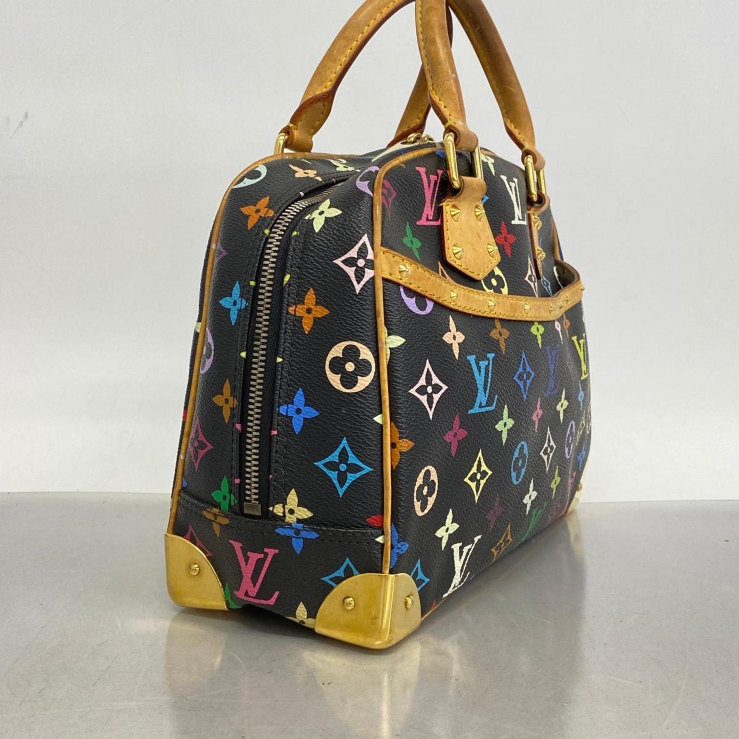 Louis Vuitton Trouville  Canvas Handbag ()