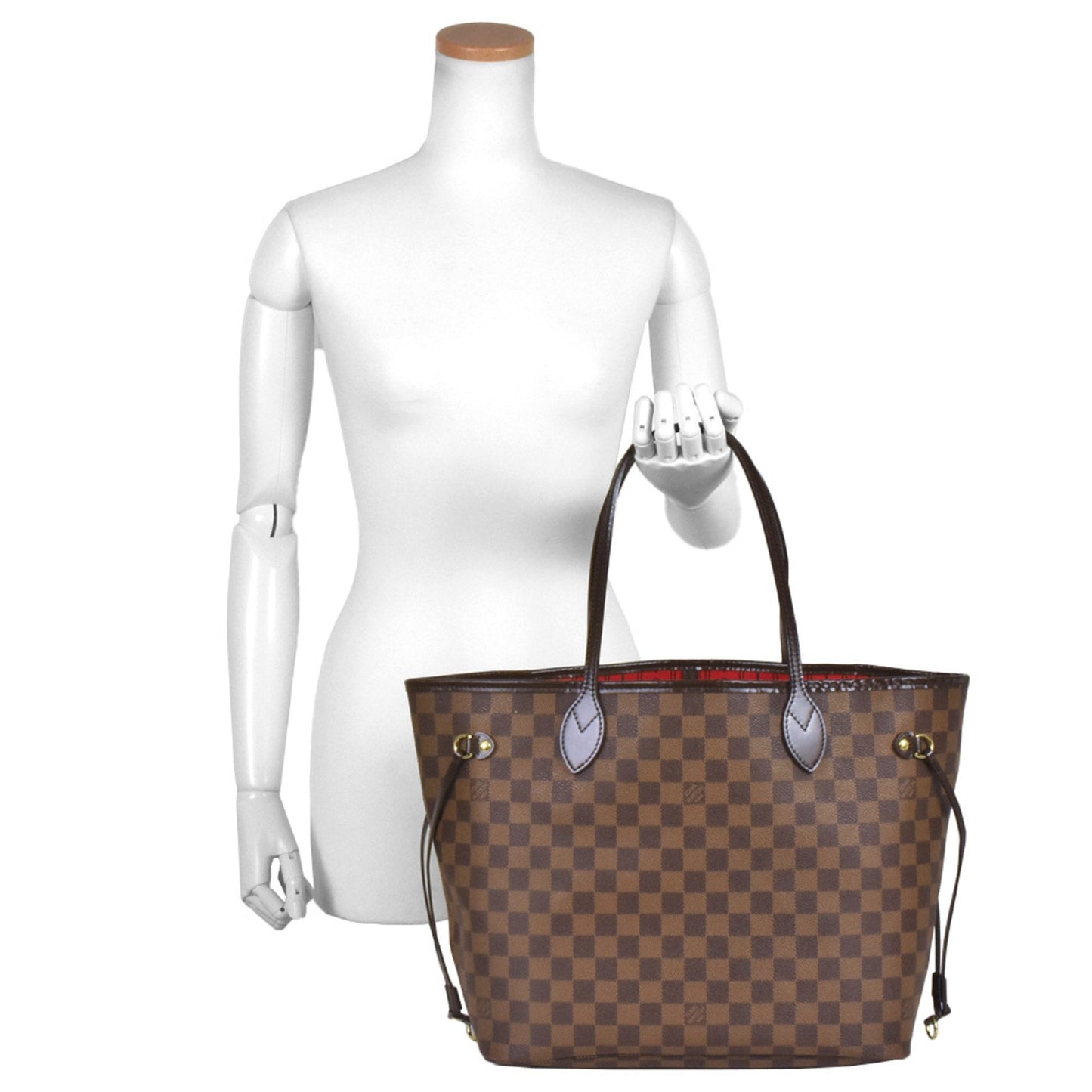 Louis Vuitton Neverfull Mm Canvas Tote Bag ()