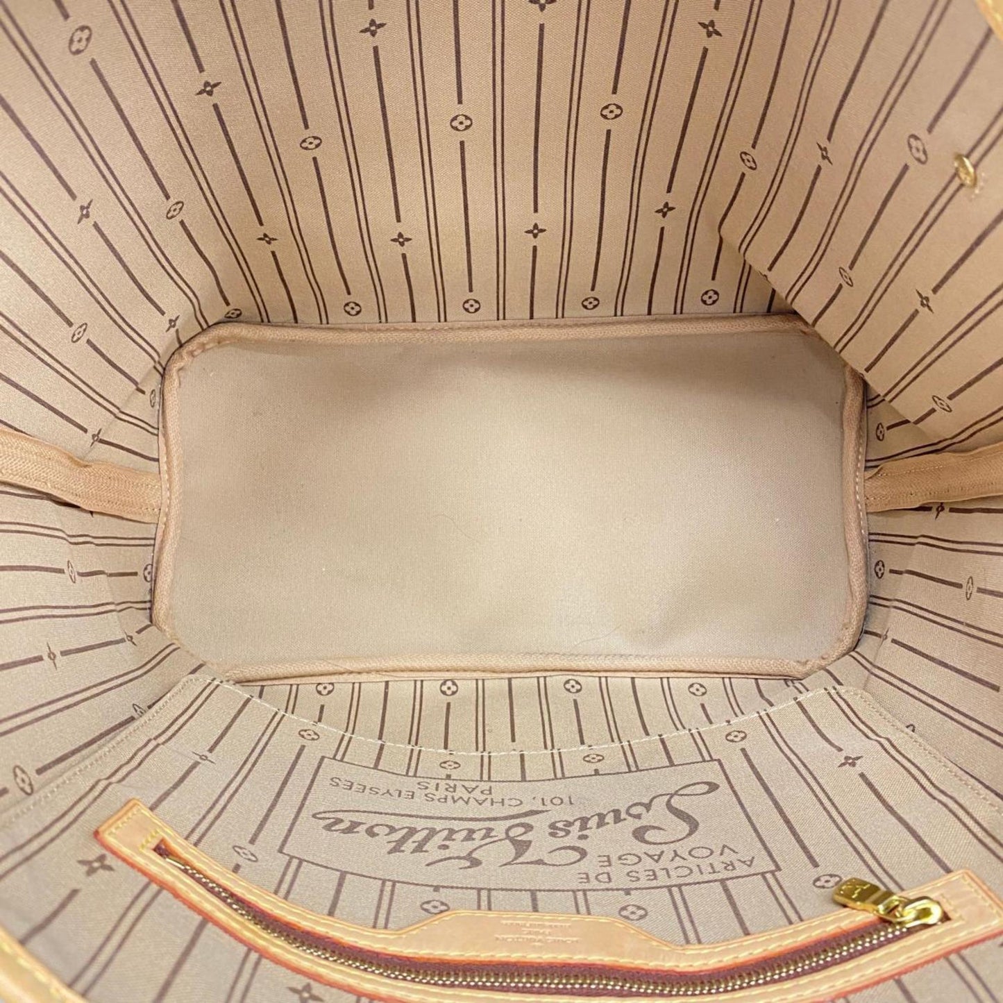Louis Vuitton Neverfull Mm Canvas Tote Bag ()