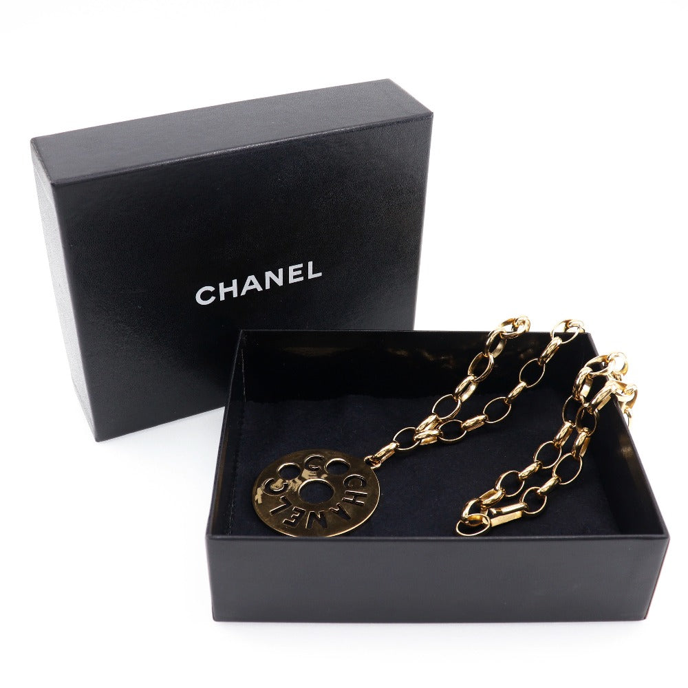 Chanel - Gold Metal Necklace Jewelry ()