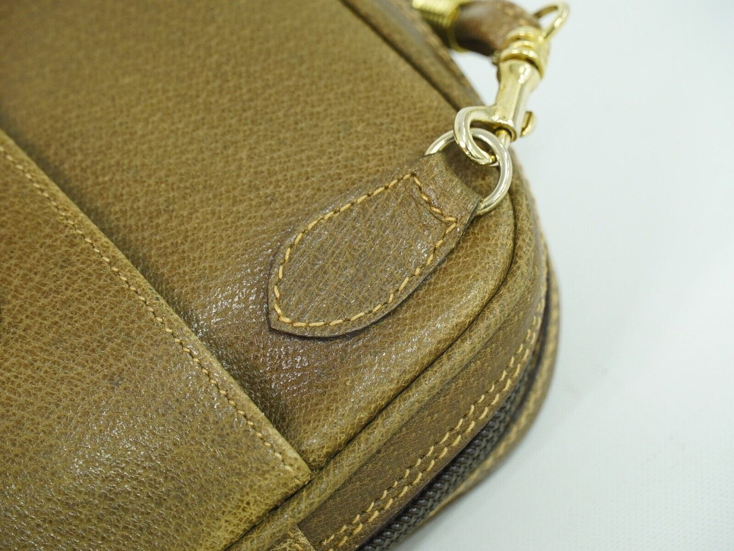 Gucci Beige Leather Shoulder Bag ()