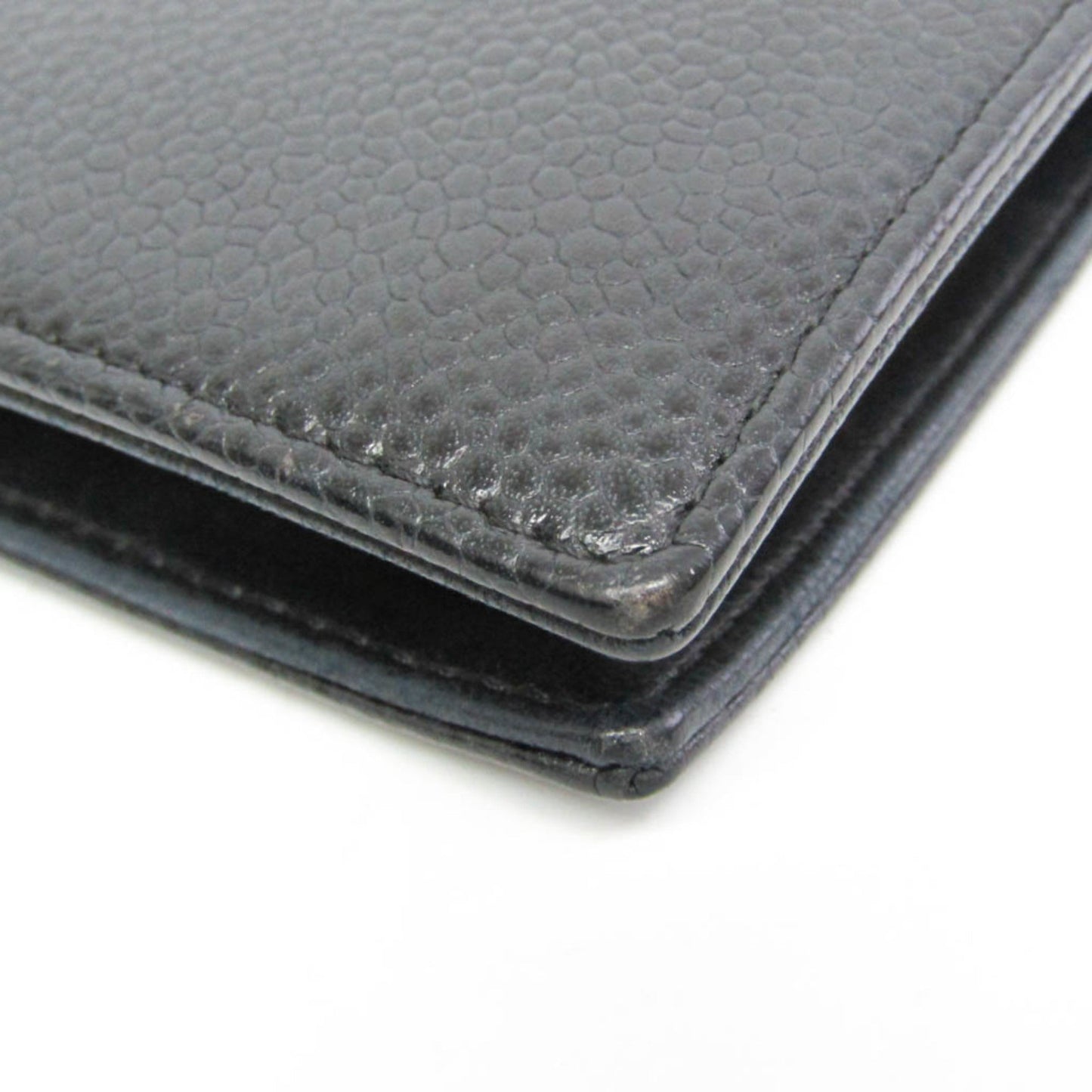 Chanel Black Leather Wallet  ()