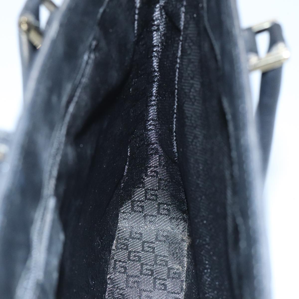 Gucci Grey Canvas Tote Bag ()