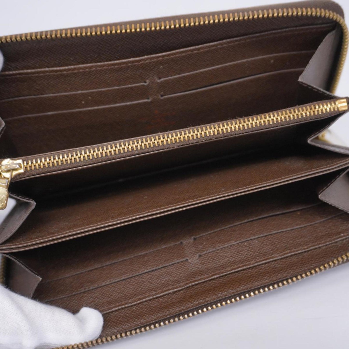 Louis Vuitton Portefeuille Zippy  Canvas Wallet  ()