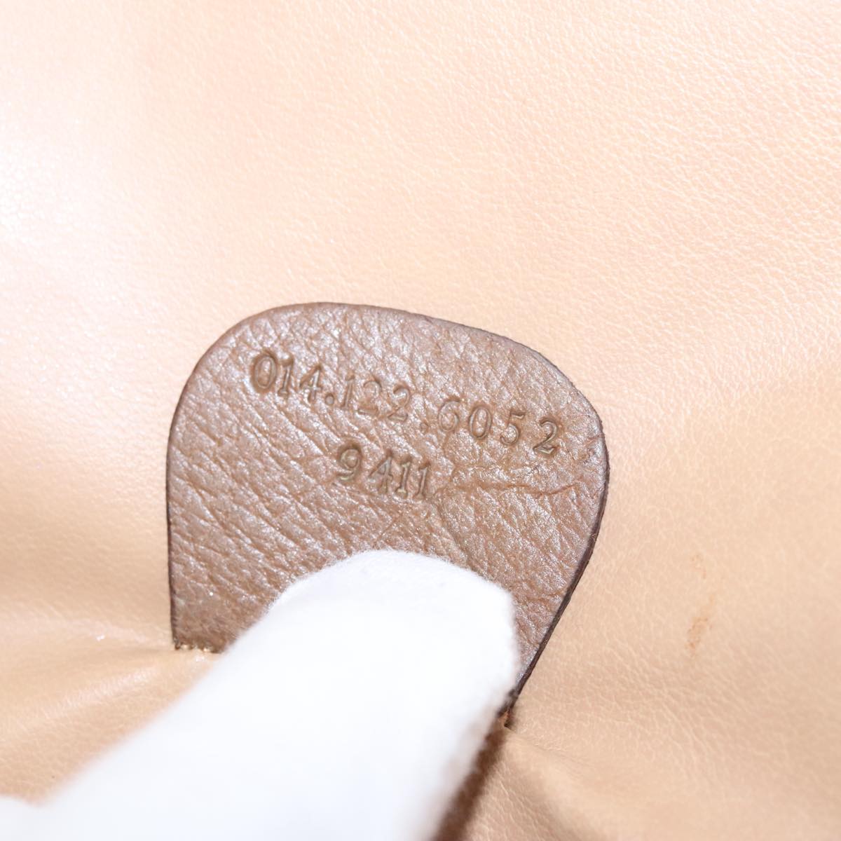 Gucci Gg Supreme Brown Canvas Clutch Bag ()