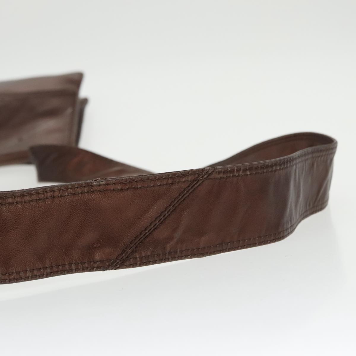 Chanel Brown Leather Shoulder Bag ()