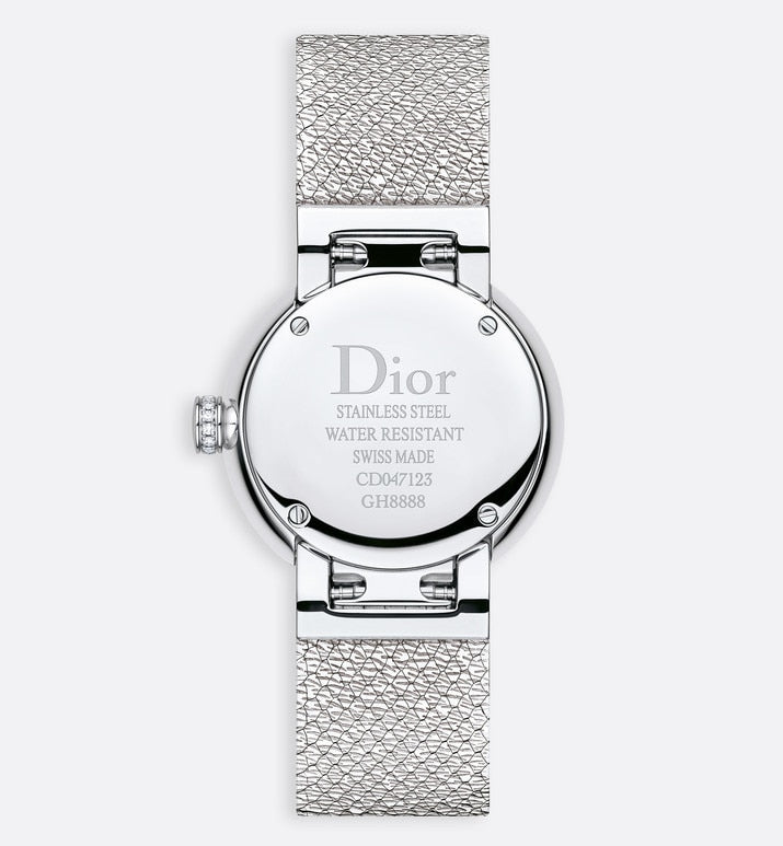 La D de Dior Satine • Ø 25 mm, Quartz Movement