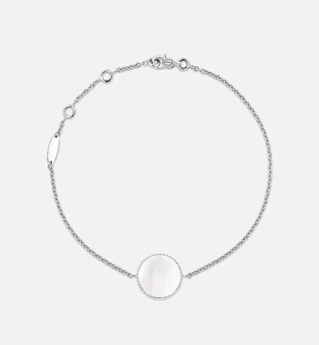 Rose des Vents Bracelet • 18K White Gold, Diamond and Mother-of-pearl