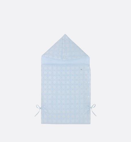 Cannage Bunting Bag • Sky Blue Cotton Poplin