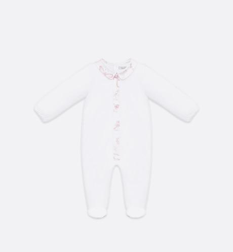 Newborn Gift Set • Powder Pink Cotton Satin with Toile de Jouy Print