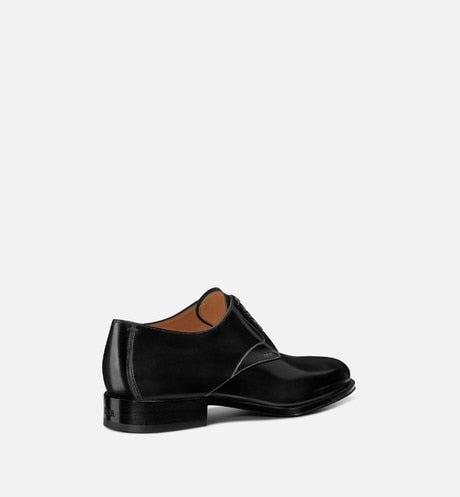 Dior Timeless Derby Shoe • Black Polished Calfskin