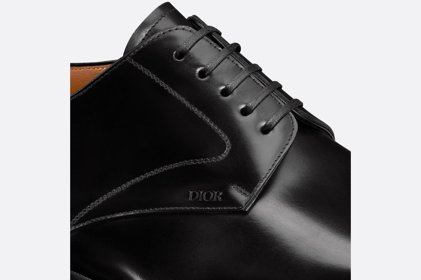 Dior Timeless Derby Shoe • Black Polished Calfskin