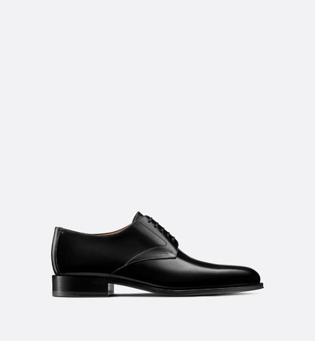 Dior Timeless Derby Shoe • Black Polished Calfskin