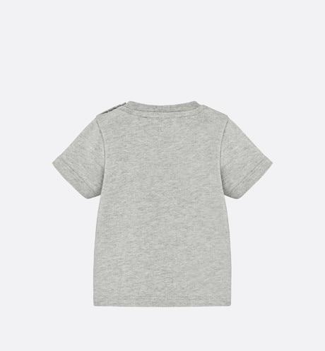 'Christian Dior Atelier' T-Shirt • Light Gray Cotton Jersey
