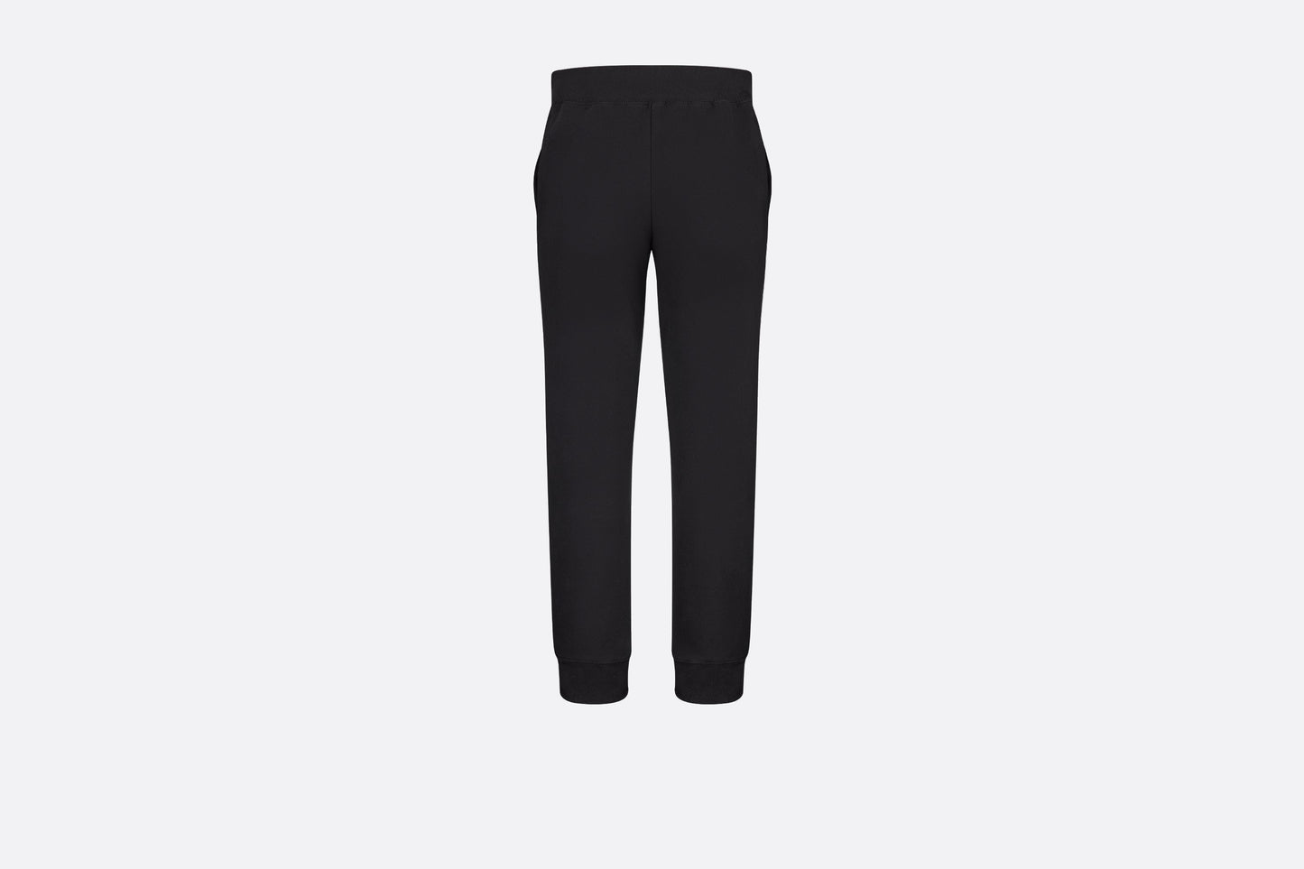 'Christian Dior Atelier' Track Pants • Black Cotton Fleece