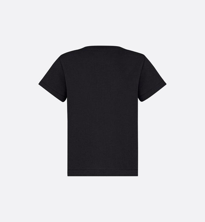 'Christian Dior Atelier' T-Shirt • Black Cotton Jersey