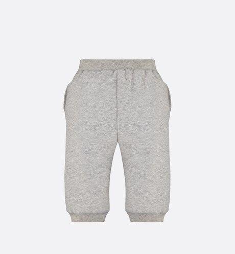 'Christian Dior Atelier' Track Pants • Light Gray Cotton Fleece