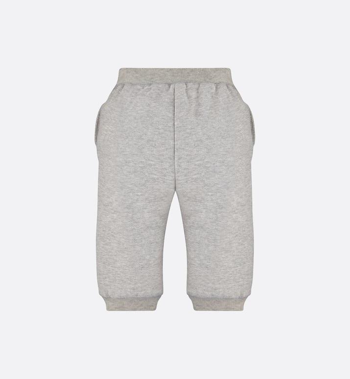 'Christian Dior Atelier' Track Pants • Light Gray Cotton Fleece