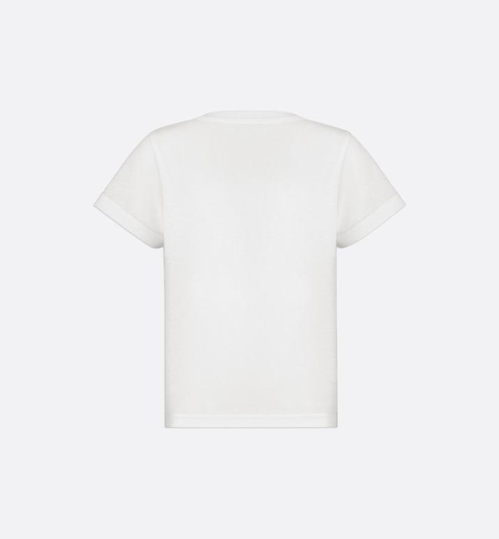 'Christian Dior Atelier' T-Shirt • White Cotton Jersey