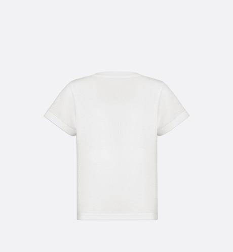 'Christian Dior Atelier' T-Shirt • White Cotton Jersey