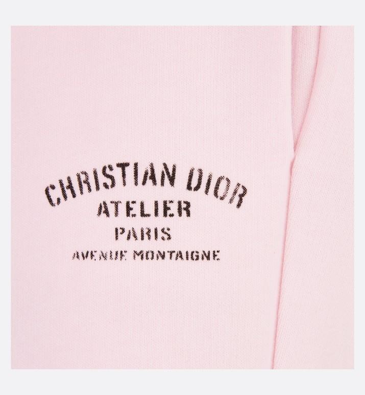 'Christian Dior Atelier' Track Pants • Pale Pink Cotton Fleece