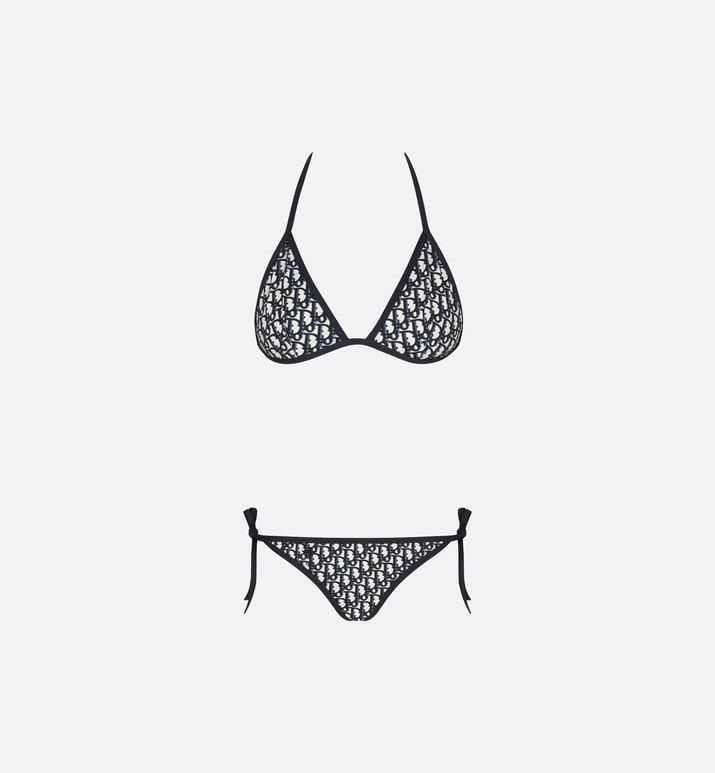 Bikini Bottom • Blue Dior Oblique Technical Fabric