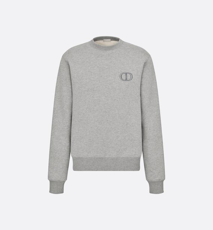 'CD Icon' Sweatshirt • Gray Cotton Fleece