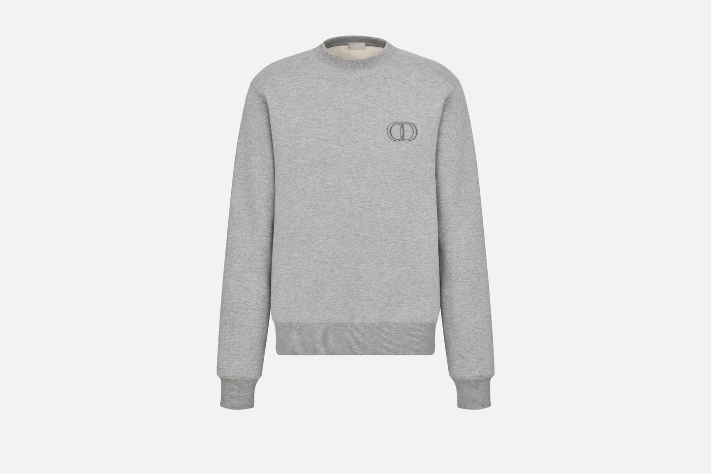 'CD Icon' Sweatshirt • Gray Cotton Fleece