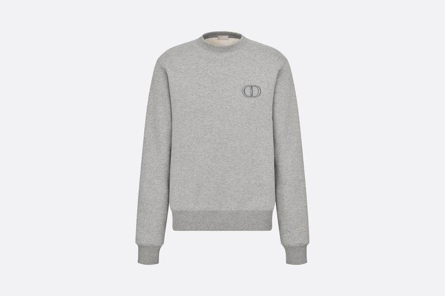 'CD Icon' Sweatshirt • Gray Cotton Fleece