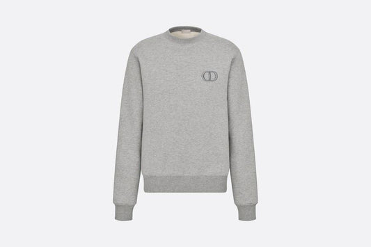 'CD Icon' Sweatshirt • Gray Cotton Fleece