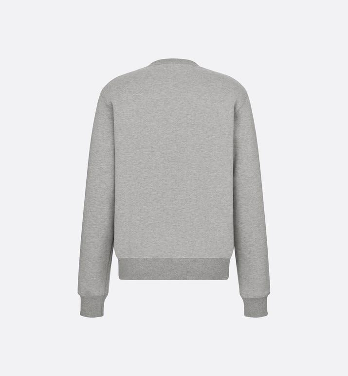 'CD Icon' Sweatshirt • Gray Cotton Fleece