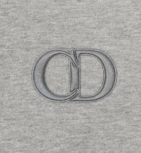 'CD Icon' Sweatshirt • Gray Cotton Fleece