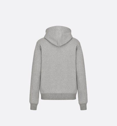 'CD Icon' Hooded Sweatshirt • Gray Cotton Fleece