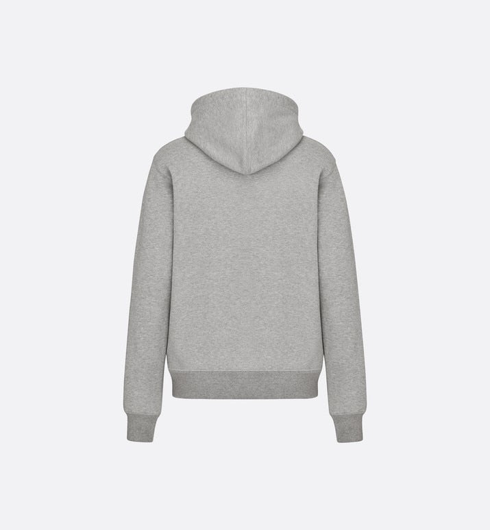 'CD Icon' Hooded Sweatshirt • Gray Cotton Fleece
