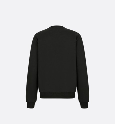 'CD Icon' Sweatshirt • Black Cotton Fleece