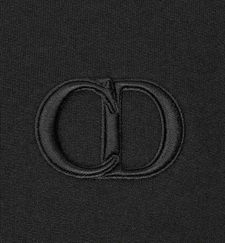 'CD Icon' Sweatshirt • Black Cotton Fleece