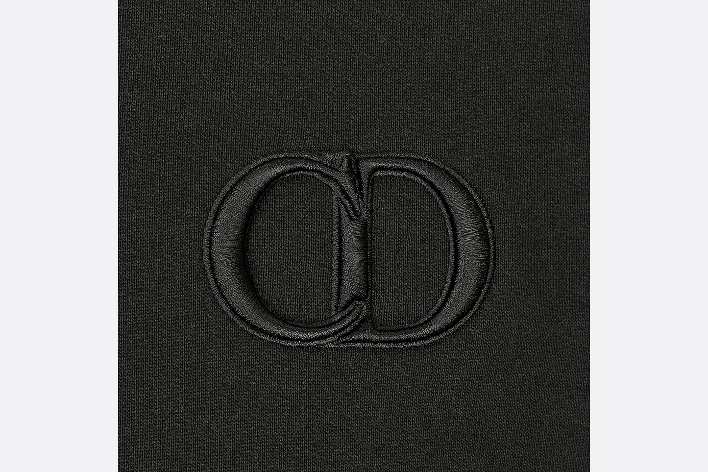 'CD Icon' Sweatshirt • Black Cotton Fleece