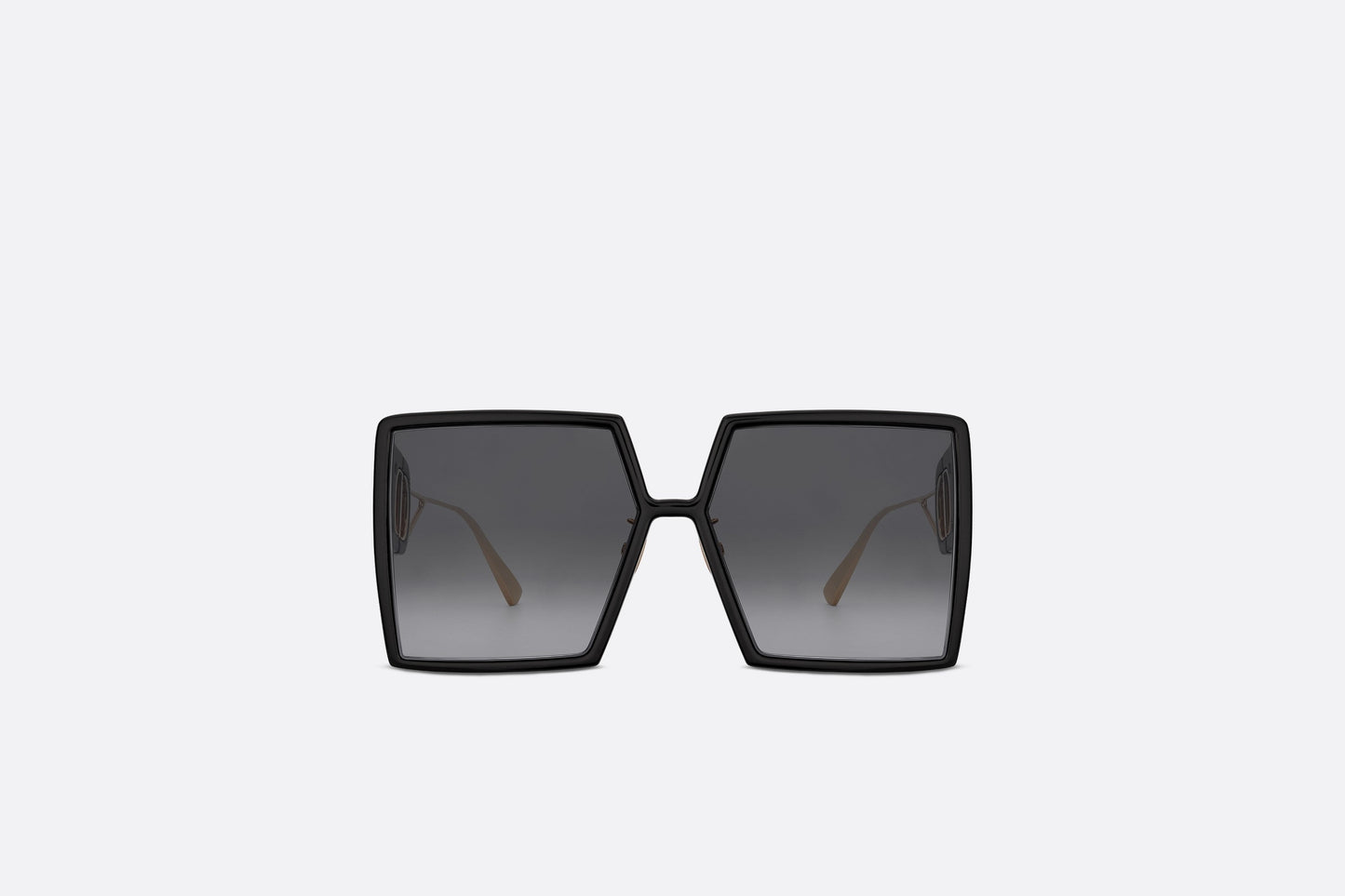 30Montaigne SU • Oversized Black Square Sunglasses