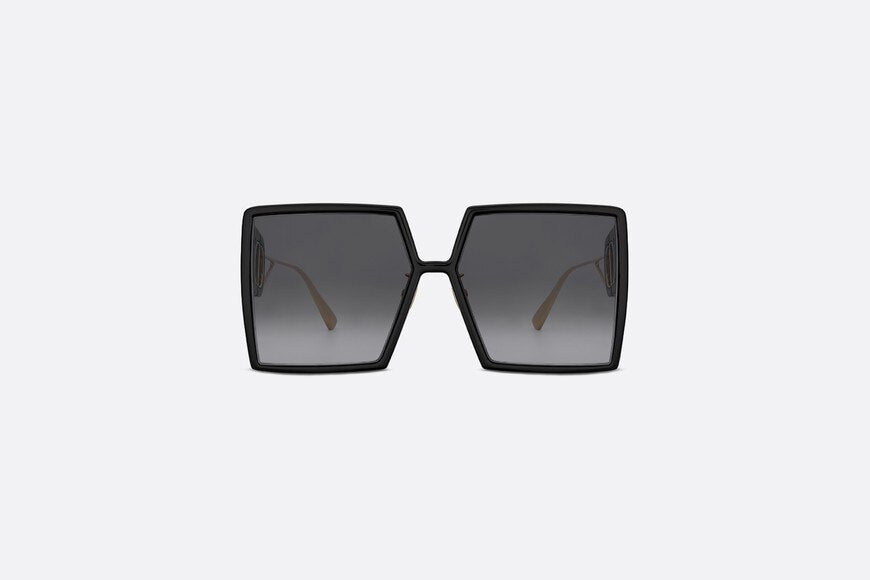 30Montaigne SU • Oversized Black Square Sunglasses