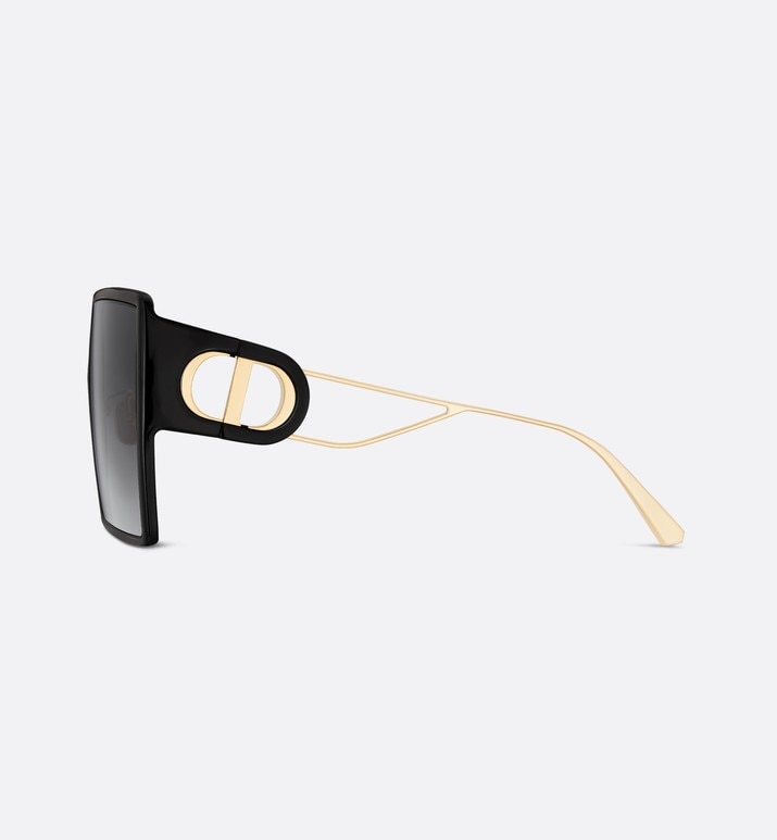 30Montaigne SU • Oversized Black Square Sunglasses
