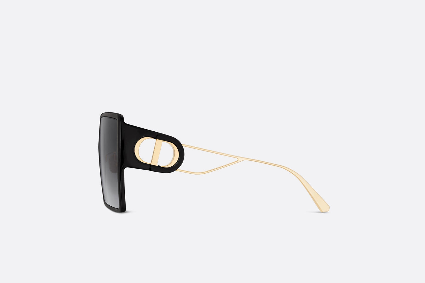 30Montaigne SU • Oversized Black Square Sunglasses