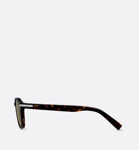 DiorBlackSuit R2I • Brown Tortoiseshell-Effect Pantos Sunglasses