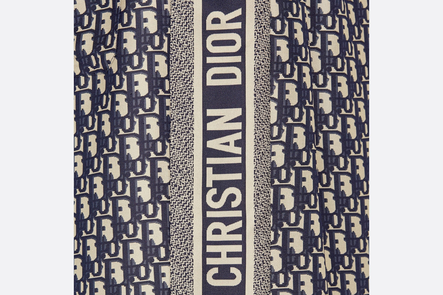 Dior Chez Moi Pants • Blue Dior Oblique Silk Twill