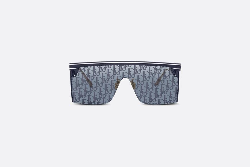 DiorClub M1U • Blue Dior Oblique Mask Sunglasses