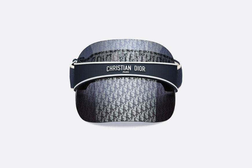 DiorClub V1U • Blue Dior Oblique Visor