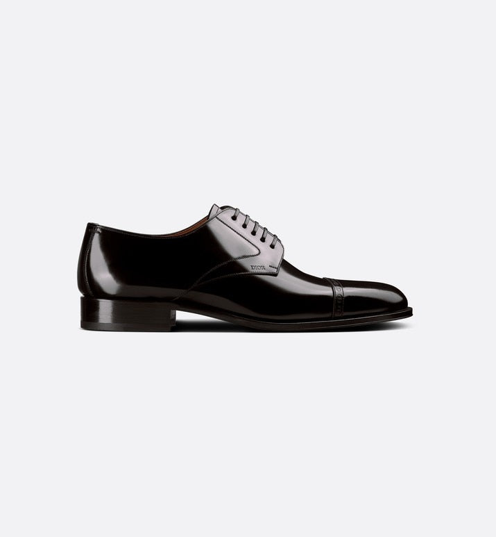 Dior Timeless Derby Shoe • Black Polished Calfskin