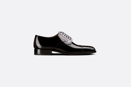 Dior Timeless Derby Shoe • Black Polished Calfskin