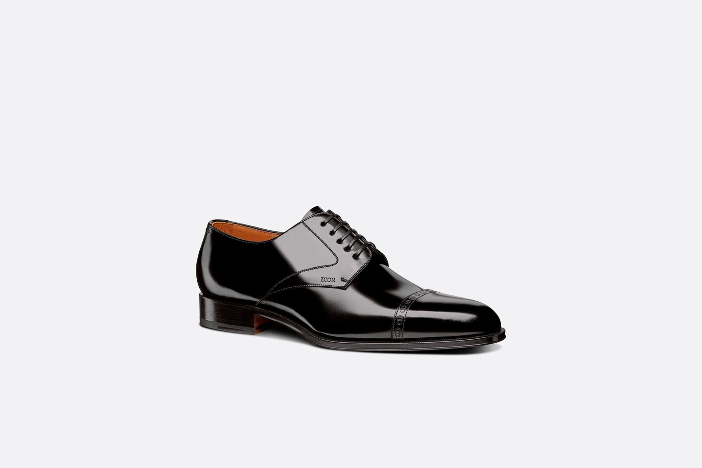 Dior Timeless Derby Shoe • Black Polished Calfskin