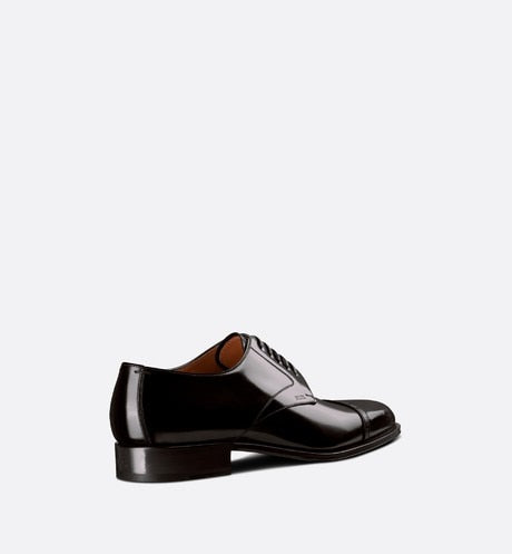 Dior Timeless Derby Shoe • Black Polished Calfskin